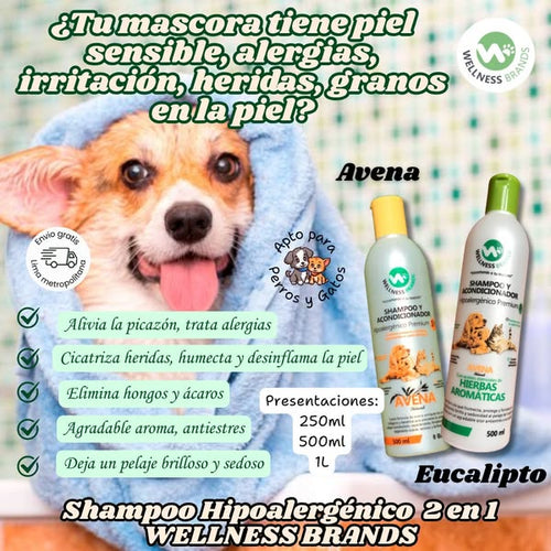 SHAMPOO PREMIUM PARA MASCOTA