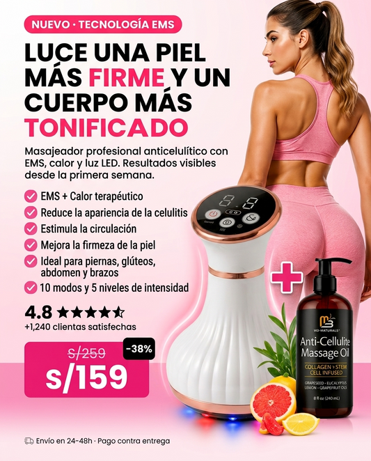 MASAJEADOR 2 EN 1 PROFESIONAL